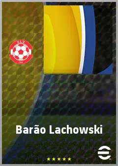 Barão Lachowski eFootball 2026 player card, 60 OVR DMF