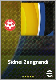 Sidnei Zangrandi eFootball 2026 player card, 57 OVR RMF