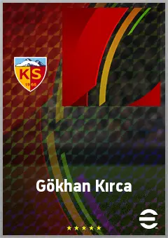 Gökhan Kırca eFootball 2026 player card, 54 OVR GK