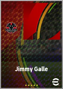Jimmy Galle eFootball 2026 player card, 54 OVR CB