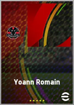 Yoann Romain eFootball 2026 player card, 56 OVR RB