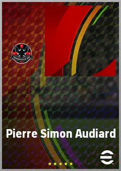 Pierre Simon Audiard eFootball 2026 player card, 55 OVR LB