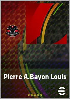 Pierre A.Bayon Louis eFootball 2026 player card, 56 OVR DMF