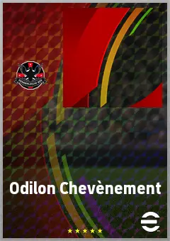 Odilon Chevènement eFootball 2026 player card, 60 OVR DMF