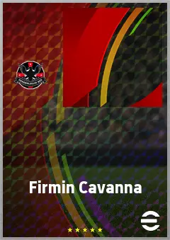 Firmin Cavanna eFootball 2026 player card, 55 OVR CF
