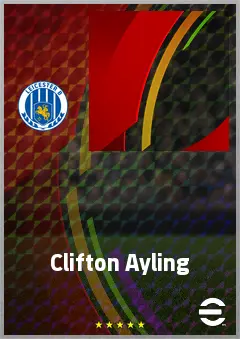 Clifton Ayling eFootball 2026 player card, 53 OVR CB