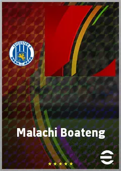 Malachi Boateng eFootball 2026 player card, 56 OVR RB