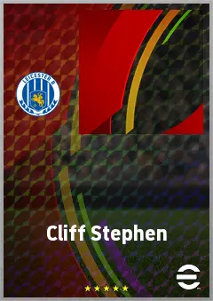 Cliff Stephen eFootball 2026 player card, 55 OVR GK