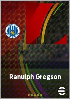 Ranulph Gregson eFootball 2026 player card, 54 OVR CB