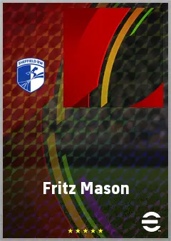 Fritz Mason eFootball 2026 player card, 55 OVR LB