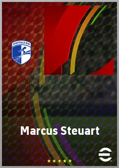 Marcus Steuart eFootball 2026 player card, 60 OVR DMF