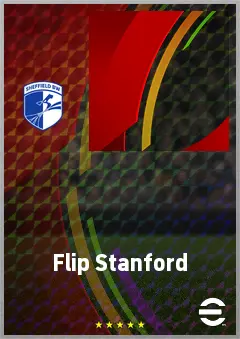 Flip Stanford eFootball 2026 player card, 55 OVR LWF
