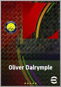 Oliver Dalrymple eFootball 2026 player card, 55 OVR LB