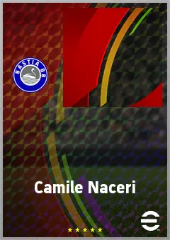 Camile Naceri eFootball 2026 player card, 60 OVR DMF