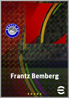 Frantz Bemberg eFootball 2026 player card, 56 OVR DMF