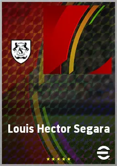 Louis Hector Segara eFootball 2026 player card, 57 OVR AMF