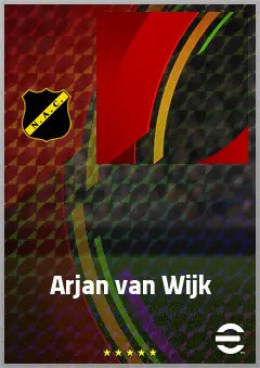 Arjan van Wijk eFootball 2026 player card, 55 OVR GK