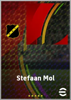 Stefaan Mol eFootball 2026 player card, 58 OVR CMF