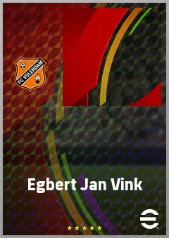 Egbert Jan Vink eFootball 2026 player card, 55 OVR GK