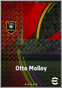 Otto Molloy eFootball 2026 player card, 54 OVR CB