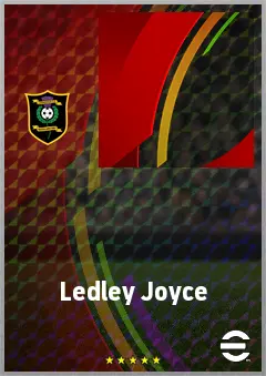 Ledley Joyce eFootball 2026 player card, 56 OVR CF