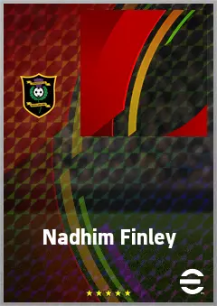 Nadhim Finley eFootball 2026 player card, 54 OVR GK