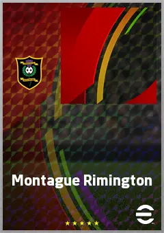 Montague Rimington eFootball 2026 player card, 60 OVR DMF