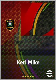 Keri Mike eFootball 2026 player card, 55 OVR SS