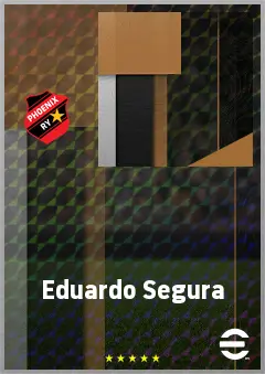 Eduardo Segura eFootball 2026 player card, 69 OVR CF