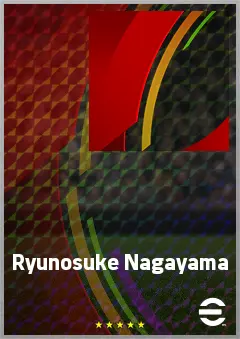 Nagayama Ryunosuke eFootball 2026 player card, 55 OVR CF