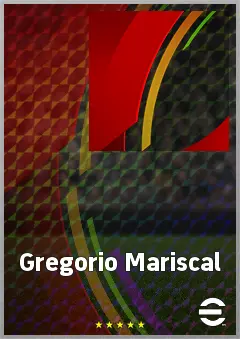 Gregorio Mariscal eFootball 2026 player card, 73 OVR RWF