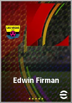 Edwin Firman eFootball 2026 player card, 67 OVR LB