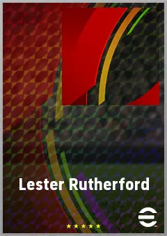 Lester Rutherford eFootball 2026 player card, 67 OVR CB