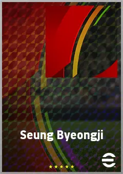 Seung Byeongji eFootball 2026 player card, 59 OVR DMF