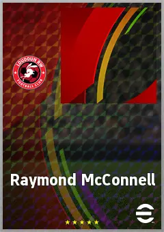 Raymond McConnell eFootball 2026 player card, 67 OVR CMF
