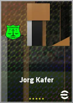 Oskar Schamberger eFootball 2026 player card, 69 OVR RMF