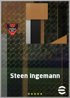 Erik Toft eFootball 2026 player card, 69 OVR LB