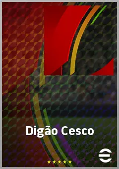Digão Cesco eFootball 2026 player card, 71 OVR CF