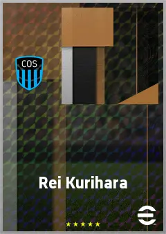 Kurihara Rei eFootball 2026 player card, 69 OVR RMF