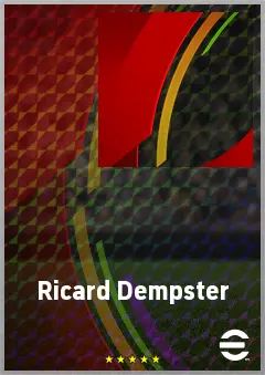 Ricard Dempster eFootball 2026 player card, 63 OVR SS