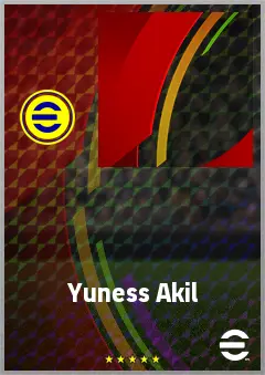 Yuness Akil eFootball 2026 player card, 56 OVR RB