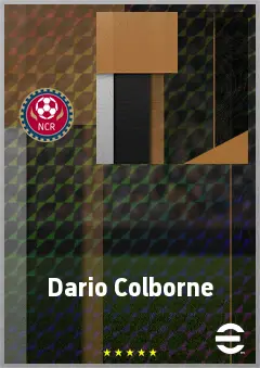 Dario Colborne eFootball 2026 player card, 53 OVR GK