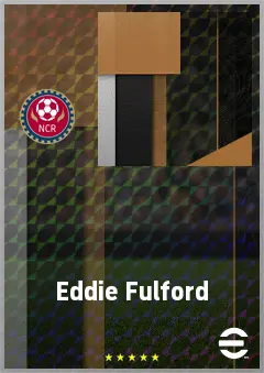 Eddie Fulford eFootball 2026 player card, 51 OVR CB