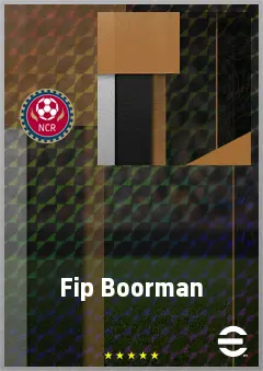 Fip Boorman eFootball 2026 player card, 51 OVR LMF