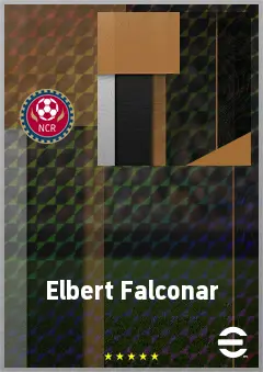 Elbert Falconar eFootball 2026 player card, 53 OVR CF