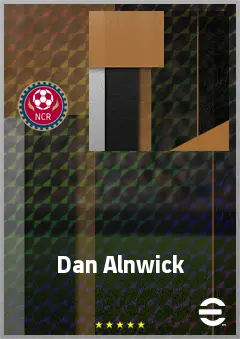 Dan Alnwick eFootball 2026 player card, 53 OVR DMF
