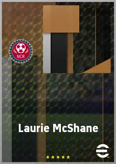 Laurie McShane eFootball 2026 player card, 53 OVR LMF