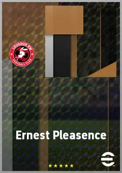 Ernest Pleasence eFootball 2026 player card, 66 OVR CB