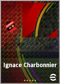 Ignace Charbonnier eFootball 2026 player card, 68 OVR CB