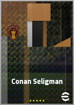 Finn Konchesky eFootball 2026 player card, 67 OVR CMF